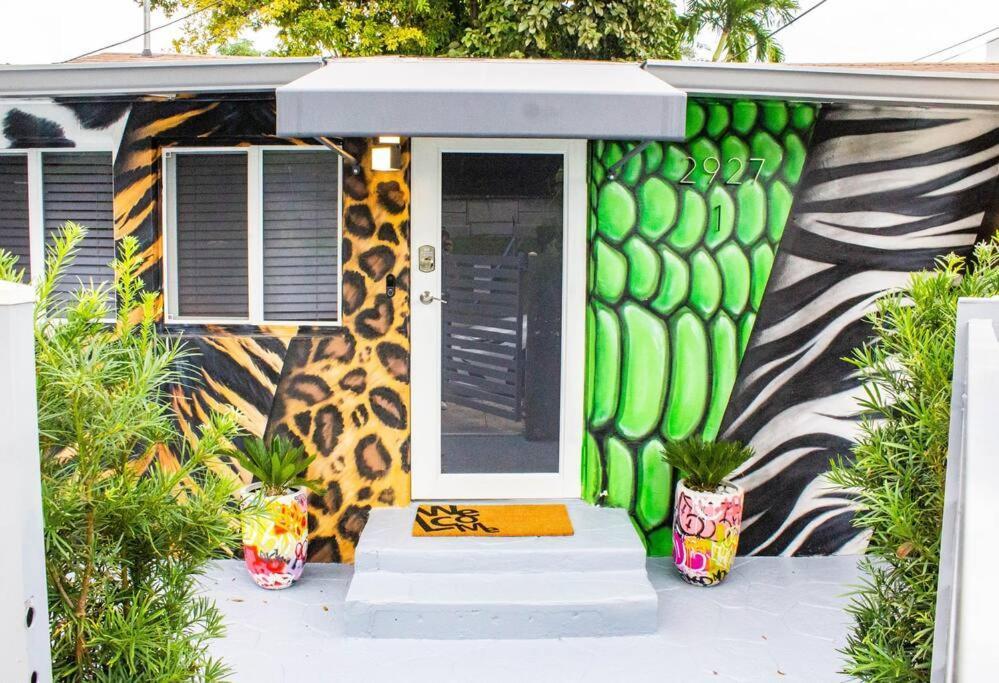 Сasa de vacaciones Unique Art Escape W/ Hottub, Arcade & Murals Miami